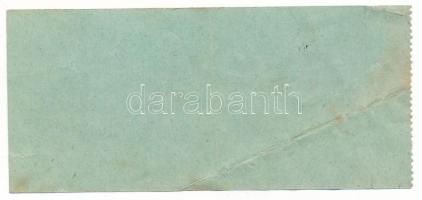 1913. Miskolc 2K értékű elismervény bélyegzővel "Hollander Jakab és fia" T:F