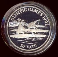 Vanuatu 1992. 50V Ag "Olimpia-kenu" T:PP