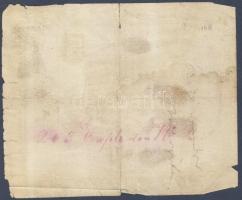 1847. 5G hamisítvány , hátlapon piros számozás "205 Explr v Nr...", aláírással, R! T:III s...