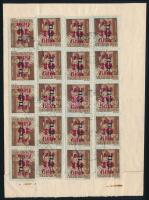 1946 Papírlapon 20 db bélyeg