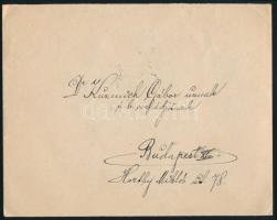 1945 Levél 9 db bélyeggel