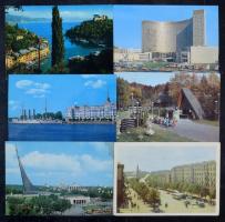 Szovjetunió 600-700 db modern városképes lap cipős dobozban