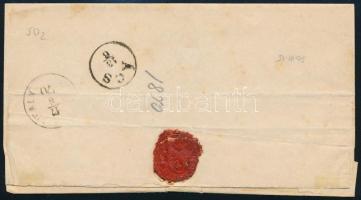 1870 5kr levéle "BAJNA ESZT. MEGY." (Gudlin 600 pont) - Ács