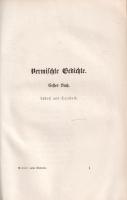 Geibel, Emanuel: 
Neue Gedichte.
Stuttgart-Augsburg, 1857. J. G. Cotta'scher Verlag (Buchdruc...