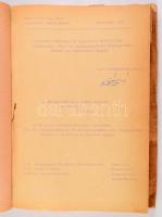 BR-5M típusú levegőszétválasztó berendezés. Üzembehelyezési és kezelési utasítás. KB 0005-10-1. Ford.: Nagy Lajos. Gépelt kézirat. Egészvászon-kötésben, mellékletekkel (részben sérültek, foltosak), [8]-259 p.