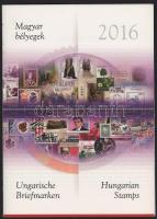 2016 Bélyeg évkönyv (postai érték 19.000)