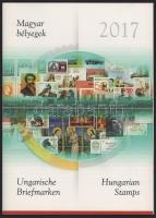 2017 Bélyeg évkönyv (postai érték 19.000)