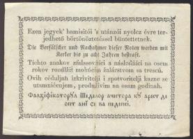 1849. 30kr "Kossuth-bankó" T:II-