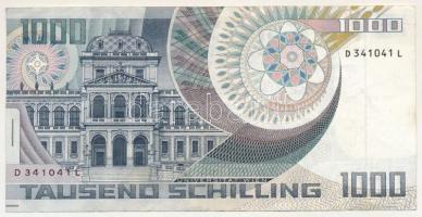 Ausztria 1983. 1000Sch T:F erős papír
Austria 1983. 1000 Schilling C:F strong paper
Krause P#152