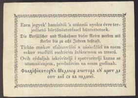 1849. 15kr "Kossuth-bankó" T:II-