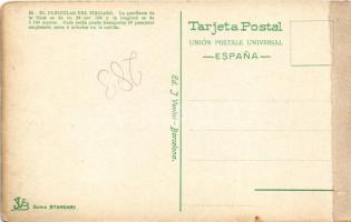 Barcelona, Cumbre del Tibidabo, el funicular. J. Venini / funicular railway (Rb)