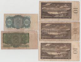 Csehszlovákia 1960. 10K (3x) "J", "X" + 1961. 3K + 5K T:F,VG
Czechoslovakia 196...