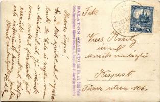 1932 Balatonszabadi, Székesfővárosi Alkalmazottak Üdülő Telepe, szálloda, nyaraló. Keller János felv...