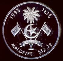 Maldív-szigetek 1993. 250R Ag "Olimpia-vitorlázás" T:PP + tanúsítvány!