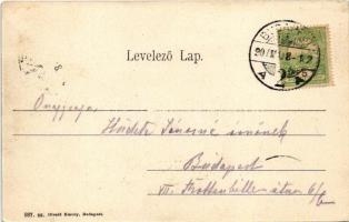 1907 Budapest XII. Svábhegy, szálloda. Divald Károly 887. sz