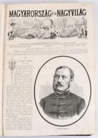 1876 Magyarország és a Nagyvilág. Szépirodalmi és ismeretterjesztő képes hetilap. XIII. évf. 1-53. s...