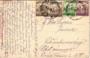 1920 Mátészalka, Római katolikus templom. Weisz Zsigmond tulajdona, W. L. (?) 2250. + "KŐRÖSMEZ...