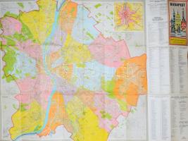 1977 Budapest térképe, Kartográfiai Vállalat, hajtott