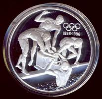 Ausztrália 1993. 20$ Ag "Olimpia-úszók" T:PP + tanúsítvány!