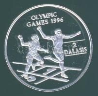 Gambia 1994. 20D Ag "Olimpia-futás" T:PP