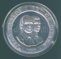Spanyolország 1990. 2000P Ag "Olimpia-szimbólum" T:PP + tanúsítvány!