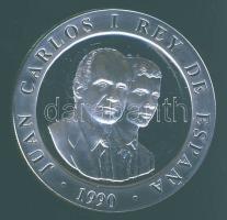 Spanyolország 1990. 2000P Ag "Olimpia-íjászat" T:PP tanúsítvánnyal