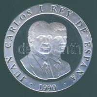 Spanyolország 1990. 2000P Ag "Olimpia-kosárlabda" T:PP Tanúsítvánnyal!