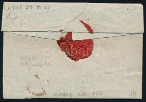 1840 Portós levél "PRESBURG" - Nagy Sztrécze