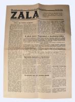 1947-1948 Nagykanizsa, a Zala című újság 53. és 52. évfolyamának 221. és 173. száma