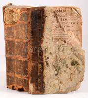 [Pápai Páriz Ferenc-Bod Péter]: Franciscus Páriz Pápai - Petri Bod: Dictionarium Latino-Hungaricum.;...