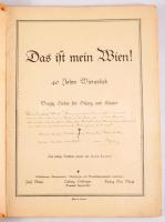 Das ist mein Wien! 40 Jahre wienerlieb. Vierzig Lieder für Gesang und Klavier. H.n., Verlag Otto Maa...