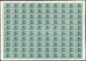 1954 Tudósok 9 db teljes ív, vízjelre átnézetlen (min 136.000)