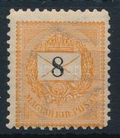 1889 8kr 11 1/2 fogazással