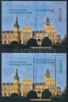 2014 Jeles magyarok (VI.) 200 éve született Ybl Miklós túlfogazott + vágott blokk (31.000)