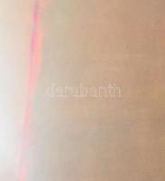 cca 1990-2000 Mark Rothko nyomat. Ofszet, papír, jelzés nélkül. Üvegezett, kissé sérült fakeretben. ...