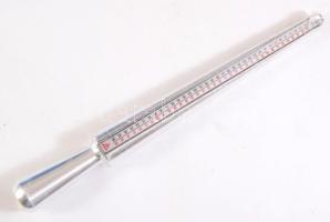 Fém gyűrűméretmérő, újszerű, h: 25 cm