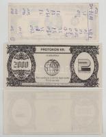 8xklf játékpénz T:UNC,AU