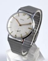 Doxa karóra, mechanikus, fém szíjjal, működik, d: 32 mm