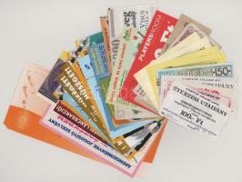 28db-os kupon, utalvány, stb. tétel T:vegyes