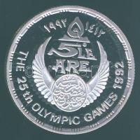 Egyiptom 1992. 5Ł Ag "Olimpia-kézilabda" T:PP Tanúsítvánnyal!