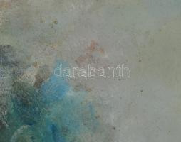 Neuberger István (1953-): Három pasas, 2018. Olaj, farost. Jelzett. Fakeretben. 30x40 cm