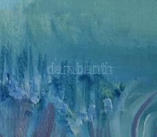 Neuberger István (1953-): Életkép II., 2005. Olaj, vászon. Jelzett. Fakeretben. 30x40 cm