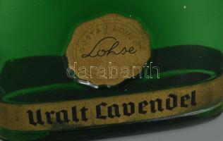 Lohse (Gustav Lohse) gyógyszeres üvegcse, kopott felirattal, m: 14,5 cm
