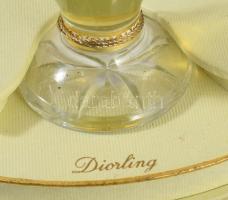 Christian Dior Ref 1602 régebbi parfüm, tartalommal, díszdobozban, teljes m: 13 cm