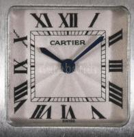 Cartier minőségi replika karóra, fém szíjjal, 2x2 cm