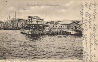 Constantinople dock by the Bosphorus