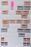 MEMEL előrendező, több száz bélyeg 16 osztott lapos Patento A/4 berakóban. Érdemes megnézni!!