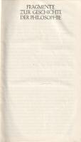 Schopenhauer, Arthur: Parerga und Paralipomena: Kleine Philosophische Schriften. Theil I-II. [Teljes...