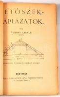 Ödönfi László: Tetőszék-táblázatok. 20 táblázattal, 70 ábrával és magyarázó szöveggel. Bp., é.n., Vállalkozók Lapja (Otthon-ny.), 96p. Papírkötésben, számos illusztrációval