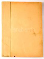 Ödönfi László: Tetőszék-táblázatok. 20 táblázattal, 70 ábrával és magyarázó szöveggel. Bp., é.n., Vá...